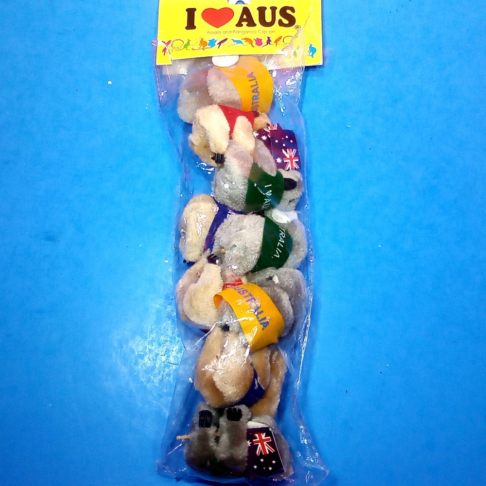 NEW NINE KOALA BEAR CLIPS